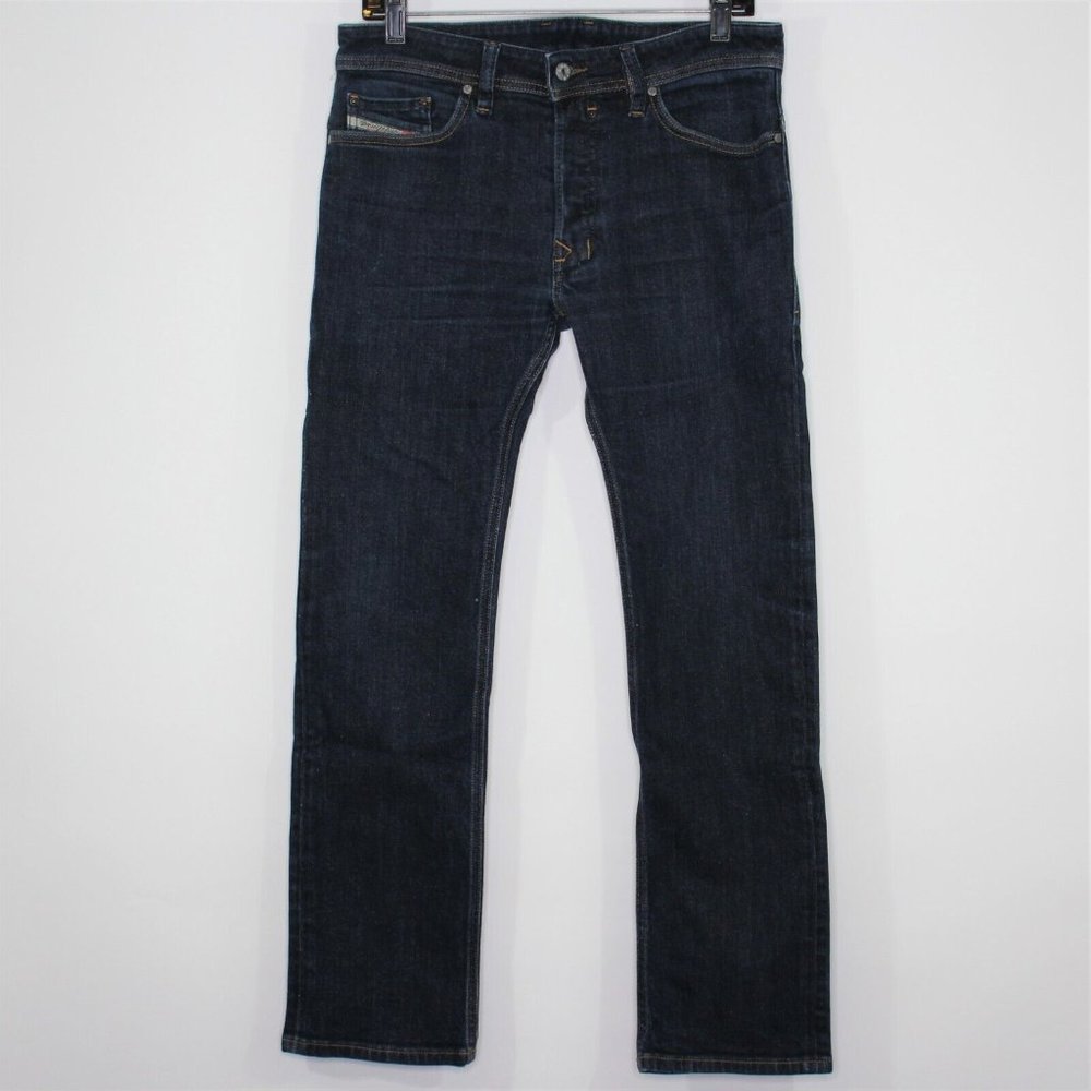 Diesel Mens 30 x 29 Safado Regular Slim Straight Button Fly Jeans A1006